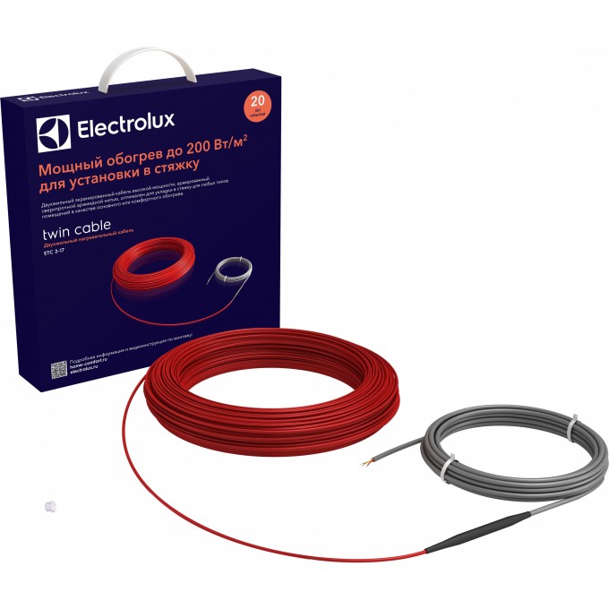 Комплект теплого пола (кабель) ELECTROLUX ETC 2-17-100 12689 Комплект теплого пола (кабель) ELECTROLUX ETC 2-17-100 12689